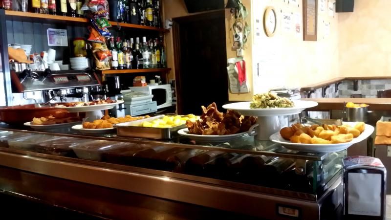 zona de barra del restaurante