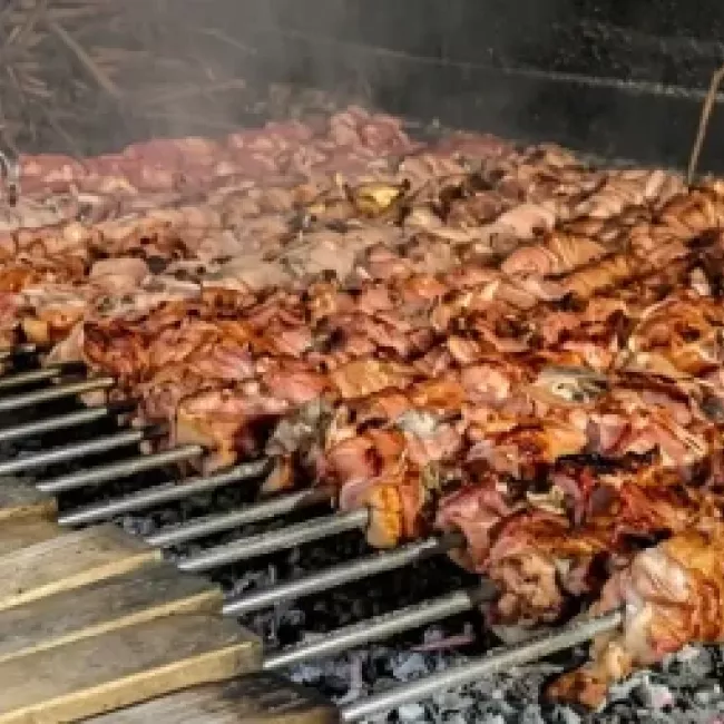 elaboración del auténtico pincho de Traspinedo