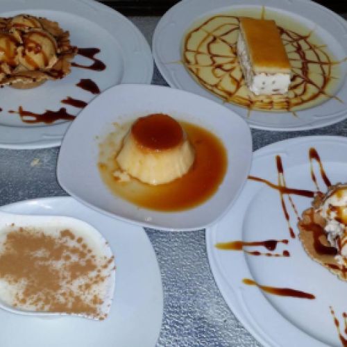 Surtido de postres