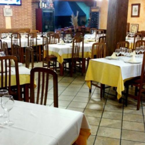 zona comedor de El Laurel de Baco