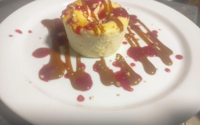 Tarta de piñón de la casa
