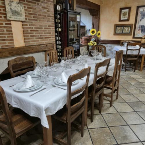 zona de comedor del restaurante
